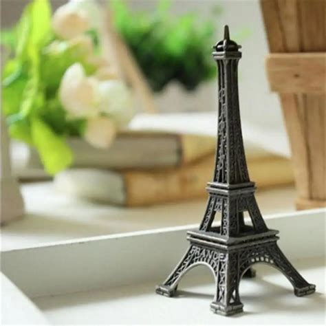 Eiffel Tower Metal Crafts Home Decoration Paris France Souvenir Statue