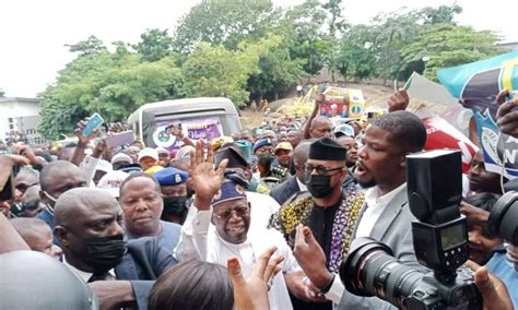 Just In Tinubu Makes Surprise Visit To Obasanjo In Abeokuta The