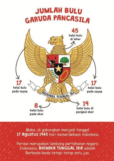 Download Kumpulan 91 Gambar Garuda Pancasila Dan Jumlah Bulunya