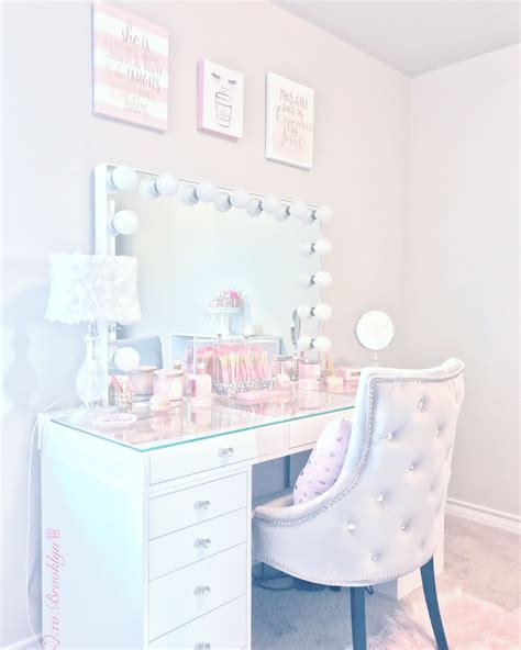 ♡xobrooklyn♕ Dressing Table With Chair Girls Dressing Table