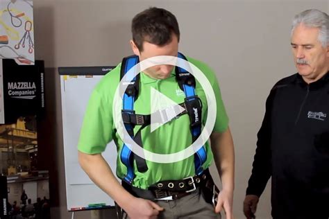 How To Select Inspect And Properly Fit A Fall Protection Body Harness