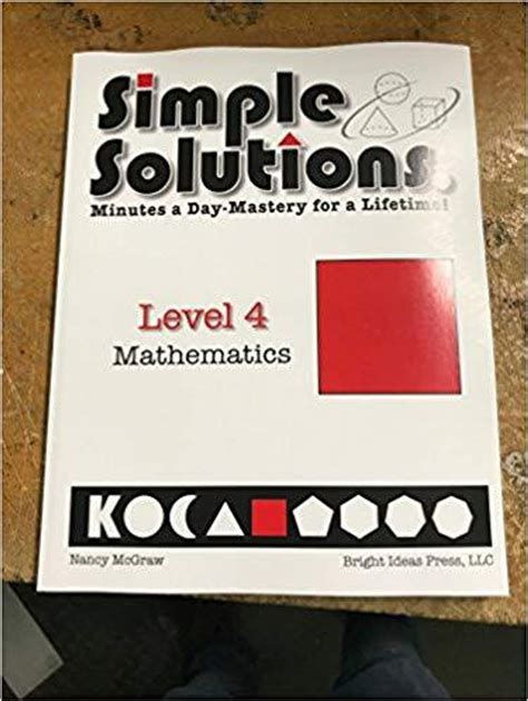Simple Solutions Level 3 Mathematics Bethel Superstore