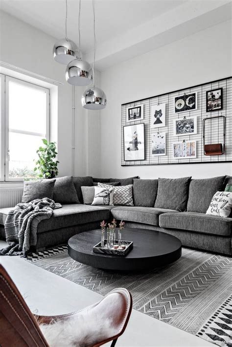 46 Secret Of Modern Grey Living Room Apartment Decorating Ideas That No
