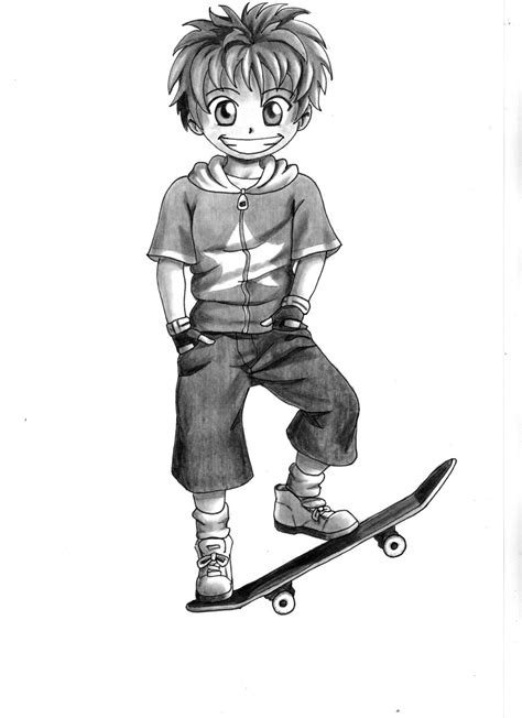 Skaterboy By Maddrawings On Deviantart