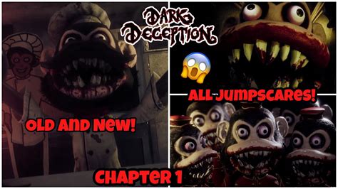 Dark Deception Chapter 1 Monkey Business All Jumpscares Enchanted