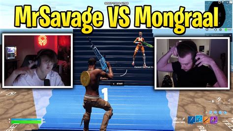 Mrsavage Vs Mongraal 1 Hour Buildfights Youtube