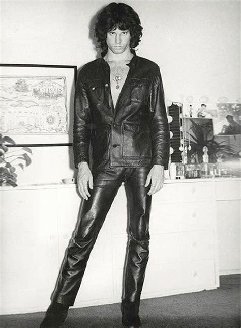 Leathercultcom Jim Morrison Leather Jacket 2 Jim Morrison The