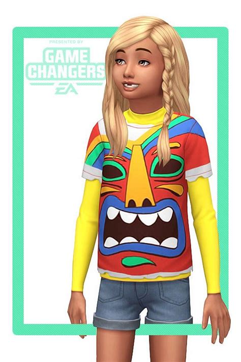 Woohoo Pineapple Sims 4 Children Sims 4 Characters Sims Outfit