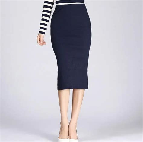 2017 Spring Autumn Long Pencil Skirts Women Sexy Slim Package Hip Maxi Skirt Lady Winter Sexy