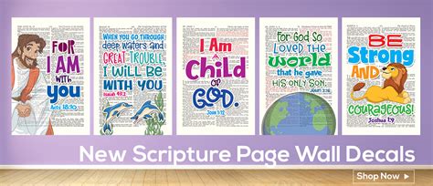 Shop removable wall decals & decor for kids. Creative For Kids - High Quality Children's Ministry Themes