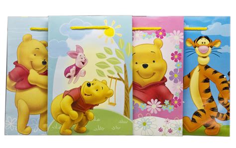 Disneys Winnie The Pooh Assorted Charactercolor Small T Bags 3pc