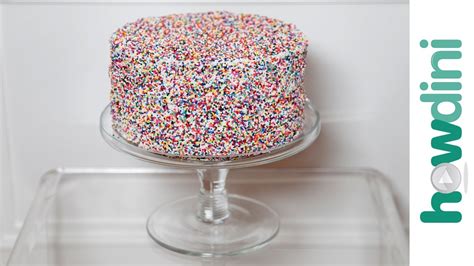 How To Apply Sprinkles To Side Of Cake Cake Walls