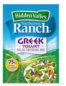 Hidden Valley® Greek Yogurt Salad Dressing Mix | Hidden ...