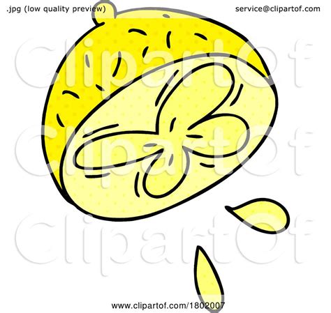 Cartoon Clipart Squirting Lemon By Lineartestpilot 1802007