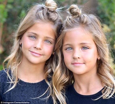 8 year old twins leah rose and ava marie clements called the most beautiful girls in the world