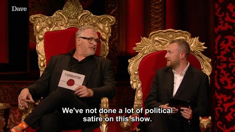 Id Two Screencaps From Taskmaster Greg Davies Says “weve Not Done
