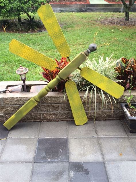 Just Finished My Dragonfly Made From Ceiling Fan Blades Fan Blade