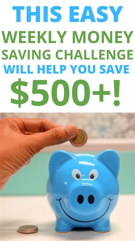 Try This Weekly Money Saving Challenge A Great Way To Learn About