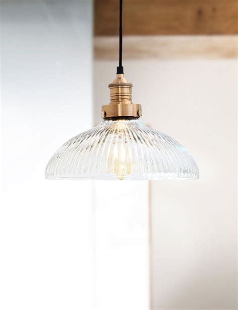 Industrial Brooklyn Glass Dome Pendant Light By Industville The Den And Now