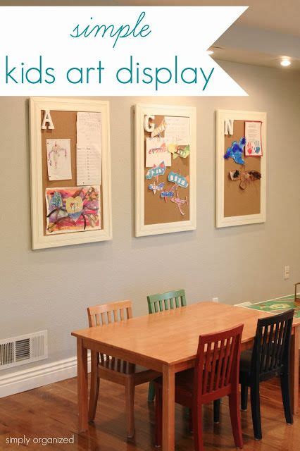 Best Ideas To Display Kids Art At Home Craftionary