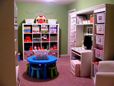 Creating a space that encourages unstructured, imaginative play where creative messes are allowed will help foster creative confidence in your child. 20 Amazing Kids Playroom Ideas | Ultimate Home Ideas