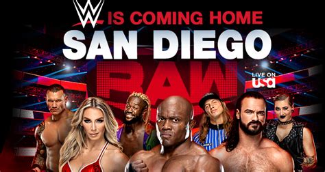 Wwe Monday Night Raw Pechanga Arena San Diego