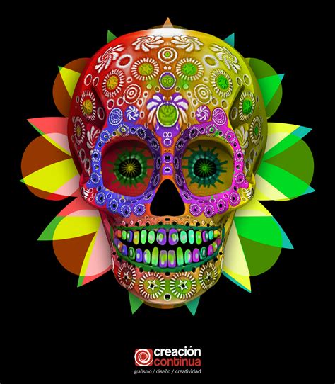 3d Mexican Skull By Creacioncontinua On Deviantart