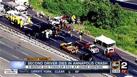 Second Driver Dies In Route 50 Crash In Annapolis Youtube