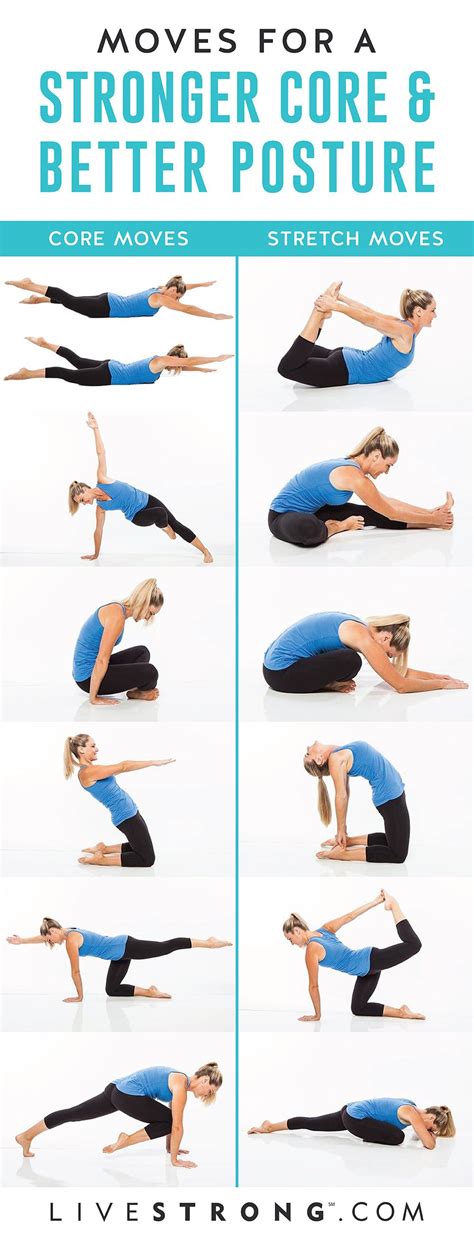 Moves For A Stronger Core And Better Posture Livestrong Com Easy Yoga Workouts Better