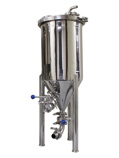 8 Gallon Stainless Steel Conical Fermentor from Brewers Hardware