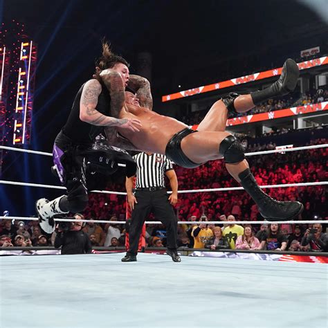 Dominik Mysterio Vs Randy Orton Monday Night Raw September Wwe Superstars Photo