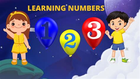 Learn 123 For Kids Learn Numbers 1 To 10 Counting Numbers Learn 123