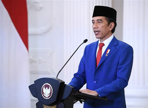 Presiden Jokowi Sampaikan Pidato Pada Sidang Majelis Umum Ke 75 Pbb