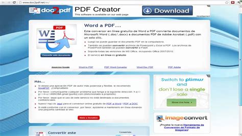 Convert your pdf to the best word online. Convertir Word a PDF Online Gratis - Canal TecnoAdictos ...