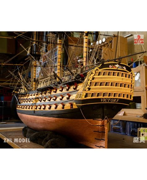 Hms Victory 1805 Scale 196 1032mm 40 Wood Model Ship Kit