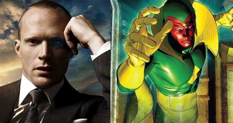 paul bettany is the vision in avengers age of ultron