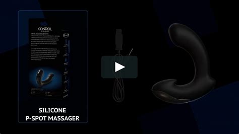 sir richards control silicone p spot massager by pipedream on vimeo