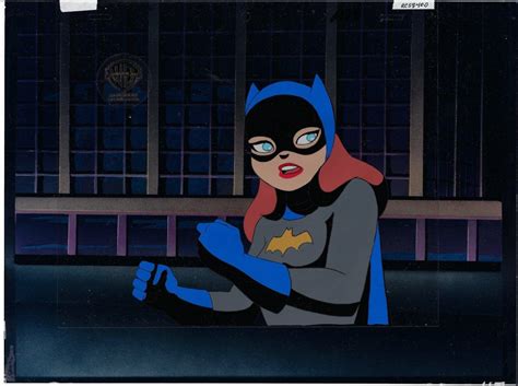 Batman The Animated Series Production Cel Batgirl Choice Fine Art