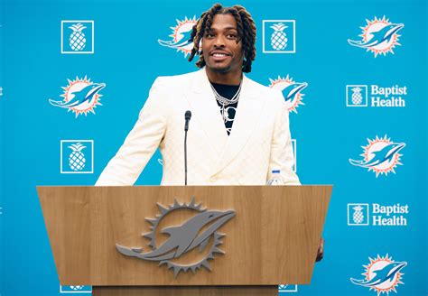 Jalen Ramsey Introduced By Dolphins I Want To Be A First Ballot Hall Of Famer