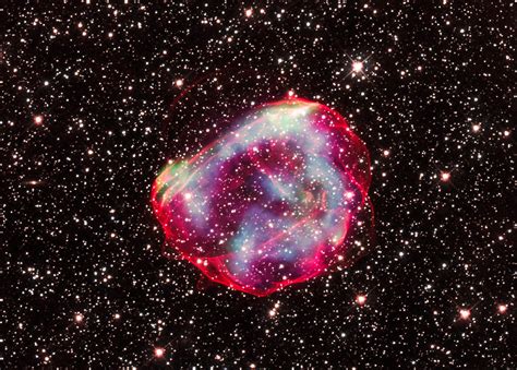 Astronomers Determine Age Of Supernova Remnant In Large Magellanic Cloud Scinews