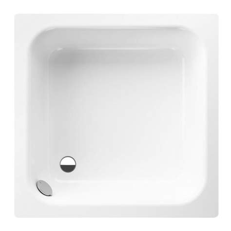 The bette rectangular shower trays come in a wide variety of depths. Bette Delta rectangular/square shower tray white ...