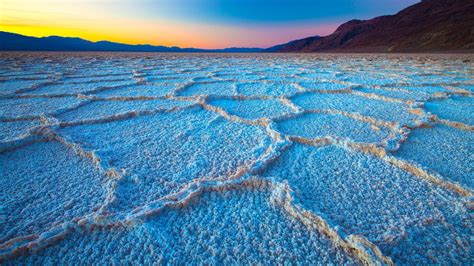 Death Valley Sunrise Landscape Desert Mountain