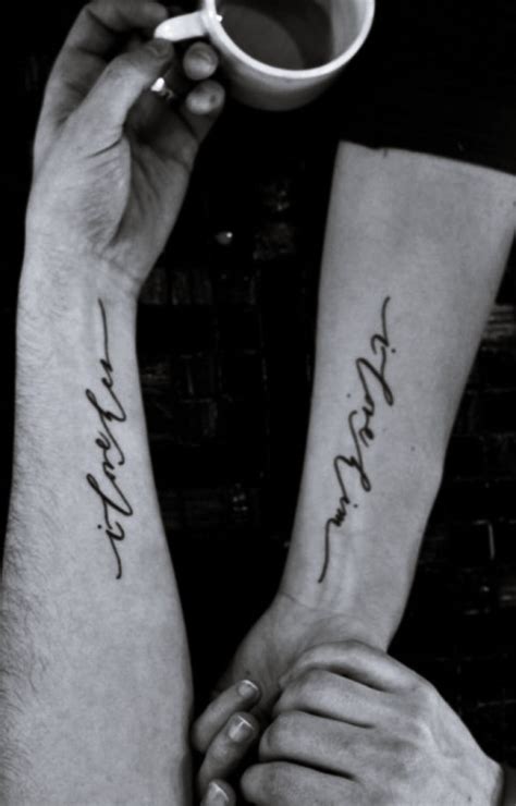 35 Cute His And Hers Matching Tattoos For Couples