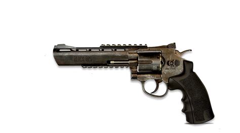 Gun Metal Bb Revolver 8 Inch Black Ops Usa