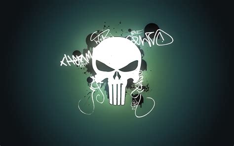 72 Punisher Wallpaper Skull