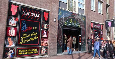 sex palace peep show amsterdamamsterdam red light district tours