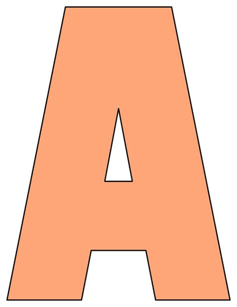 6 Best Printable Alphabet Letters To Cut Printableecom Alphabet Cut
