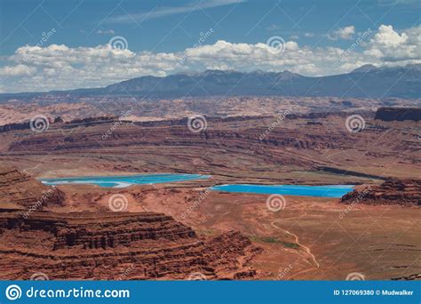 Evaporation Ponds At Dead Horse Point Stock Photo Image Of Views