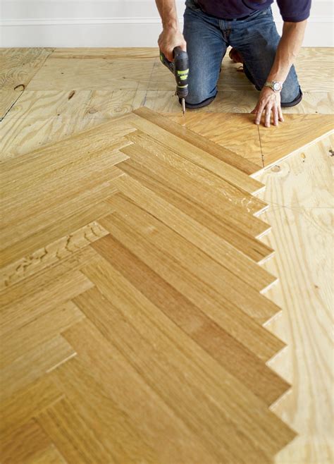 Engineered Wood Flooring Installation Pattern