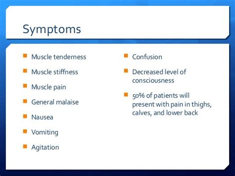 Rhabdomyolysis